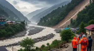 हिमाचल में रेड अलर्ट: 6 जुलाई को भारी बारिश की चेतावनी, मंडी में सामान्य से 456% अधिक वर्षा