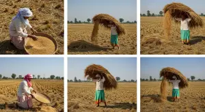 घर पर सामान अलग करने के पारंपरिक तरीके हस्त चयन से ओसाई तक