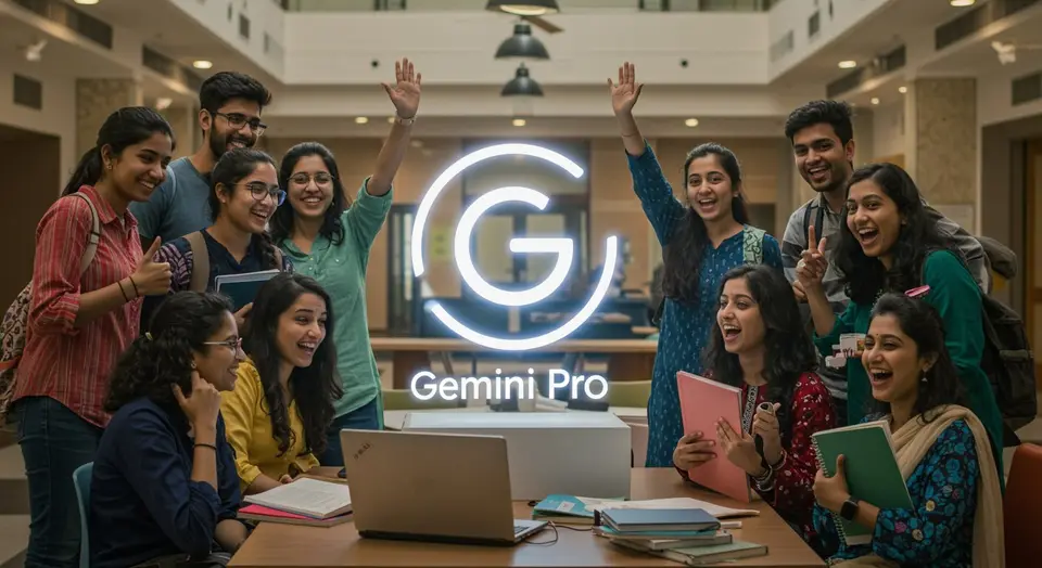 कॉलेज स्टूडेंट्स की बल्ले-बल्ले! Google Gemini Pro अब मुफ्त में!