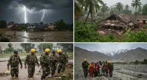 मध्य प्रदेश में मूसलाधार बारिश: सामान्य से 65% अधिक, केरल में स्कूल की छत ढही, लेह में सेना का रेस्क्यू ऑपरेशन