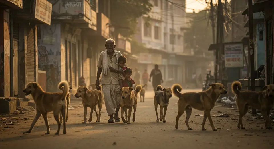 आवारा कुत्तों का कहर: सुप्रीम कोर्ट ने लिया स्वतः संज्ञान, बुजुर्गों-बच्चों की मौत पर सरकार से माँगा जवाब