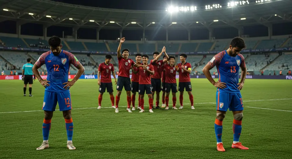 एशिया कप से पहले थाईलैंड से 2-0 की हार: भारतीय फुटबॉल टीम की तैयारियों को करारा झटका