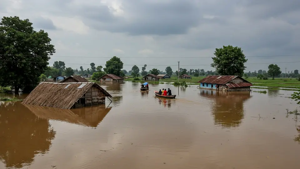Devastating Floods Ravage North Bengal, Claims Lives