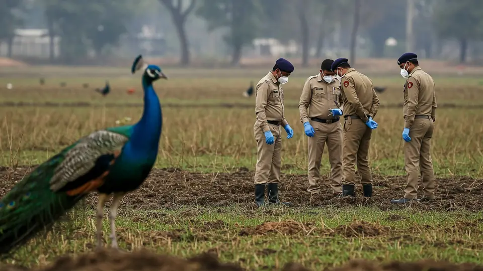 Poisoned Peacocks: Fungicide Blamed in Tragic Karnataka Wildlife Deaths