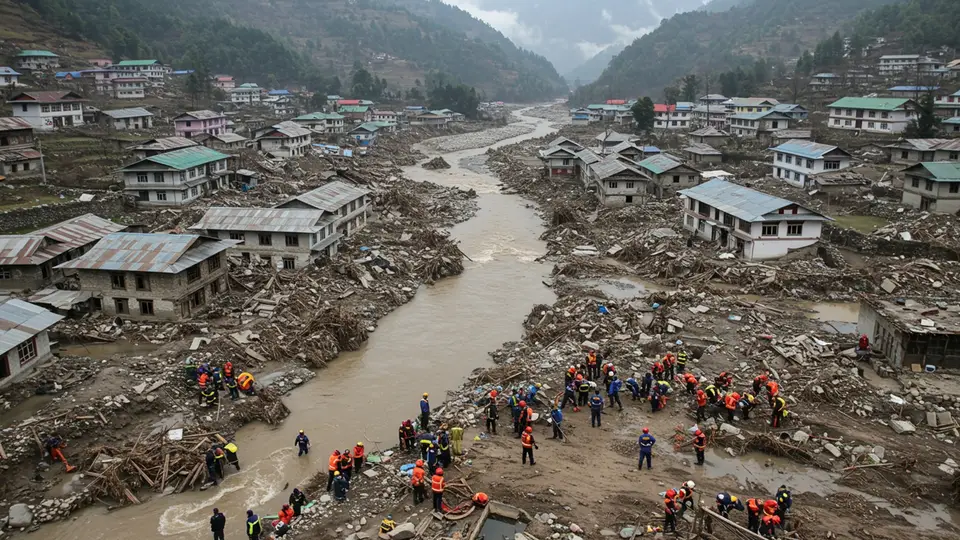Uttarkashi Flash Floods: Rescue Operations Intensify Amidst Rising Concerns