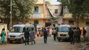 Shocking Collapse at Udaipur School Claims Young Life, One Injured