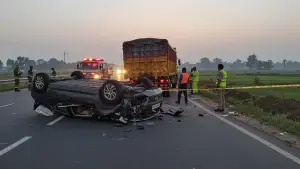 Tragedy Strikes Rajnandgaon: Six Dead in Horrific Highway Collision