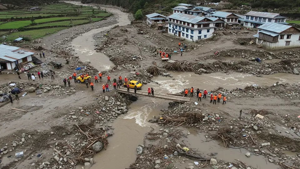 Uttarkashi Reels as Flash Flood Aftermath Worsens; Rescue Efforts Intensify