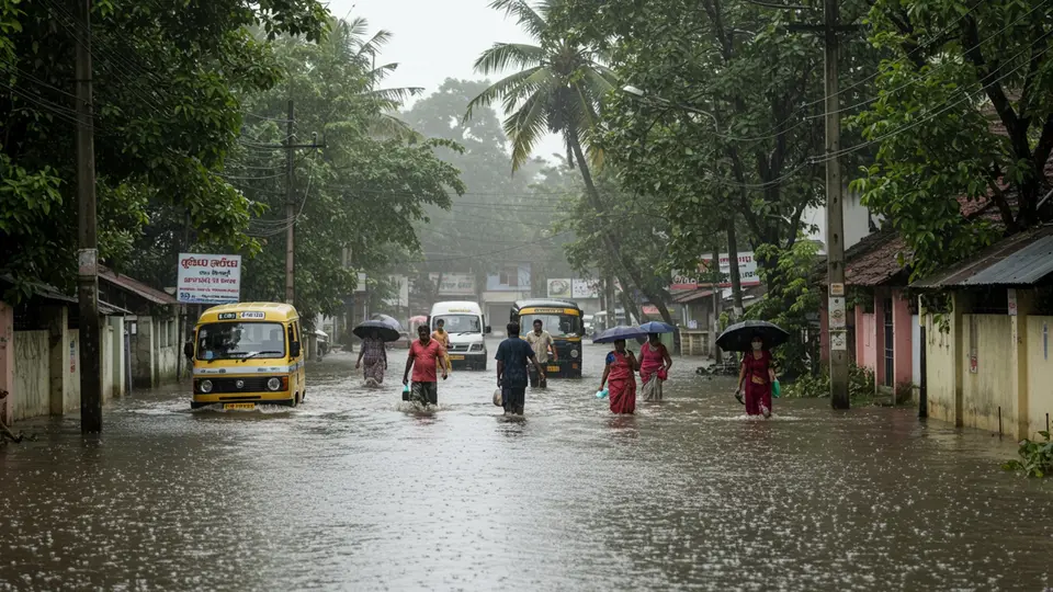 Kerala Braces for Deluge: Orange Alerts Issued as Monsoon Intensifies