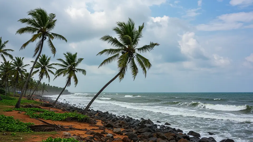 Coastal Tamil Nadu Braces for Stronger Winds as IMD Issues August Gust Alert