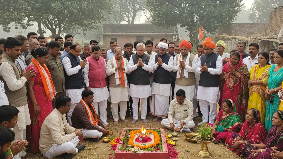 Political Landscape Shifts as BJP Reaches Out to JMM at Shibu Soren’s Rituals