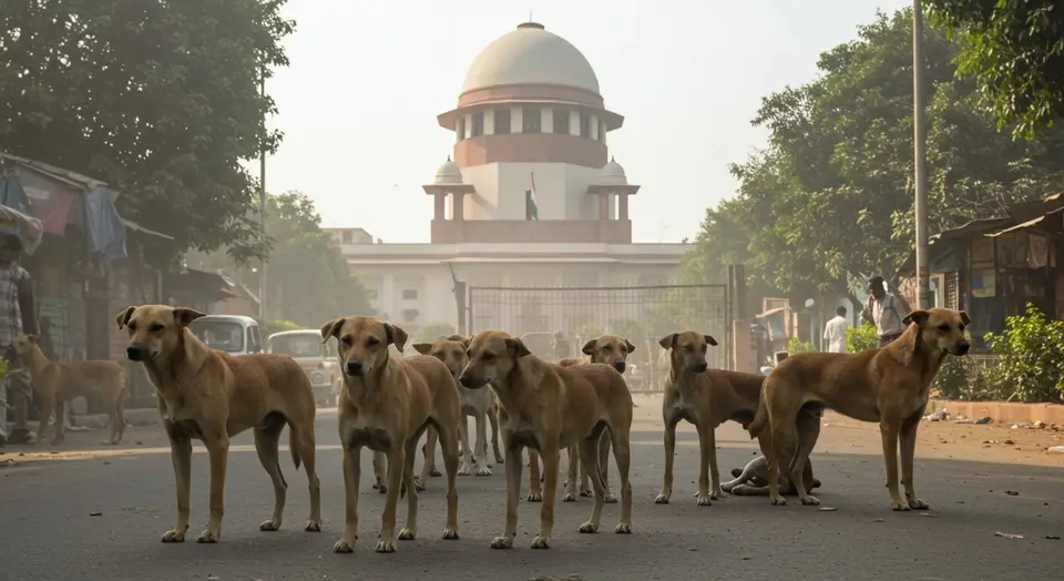 आवारा कुत्तों पर सुप्रीम कोर्ट का फैसला आज:डॉग्स को शेल्टर होम भेजने के आदेश से विवाद शुरू हुआ, 7 दिन पहले फैसला सुरक्षित रखा था