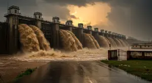 हथिनीकुंड बैराज: 64 घंटे से खुले फ्लड गेट, 6 जिलों में भारी बारिश और 4 में ऑरेंज अलर्ट, हिसार सहित 7 जिलों के स्कूल बंद