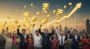 GST कटौती से बाजार में उत्साह:टॉप-10 कंपनियों में 7 की वैल्यू हफ्तेभर में ₹2.06 लाख करोड़ बढ़ी, बजाज फाइनेंस टॉप गेनर