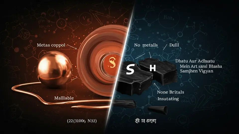 धातु और अधातु में अंतर सरल भाषा में समझें विज्ञान