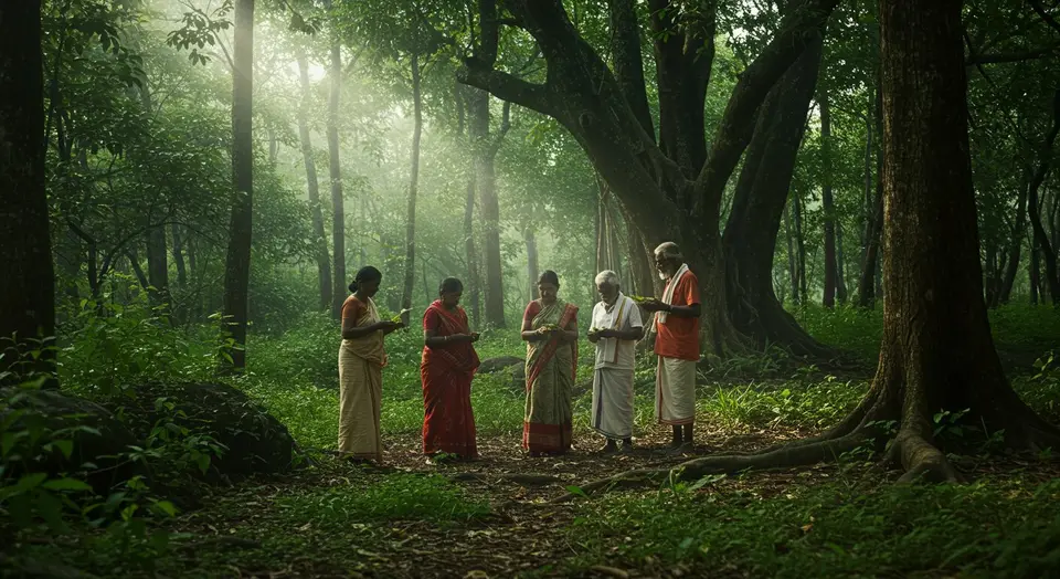 जब दवा और डॉक्टर हुए बेअसर, ग्रामीण पहुंचे जंगल: खेतों की बीमारी भगाने का अनोखा तरीका!