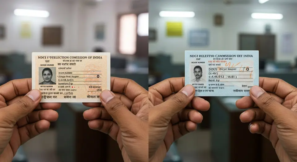 वोटर ID में अब मकान नंबर 0 नहीं होगा:चुनाव आयोग नया वोटर एड्रेस फॉर्मेट बनाएगा; घर नहीं होने पर काल्पनिक नंबर नहीं दिया जाएगा