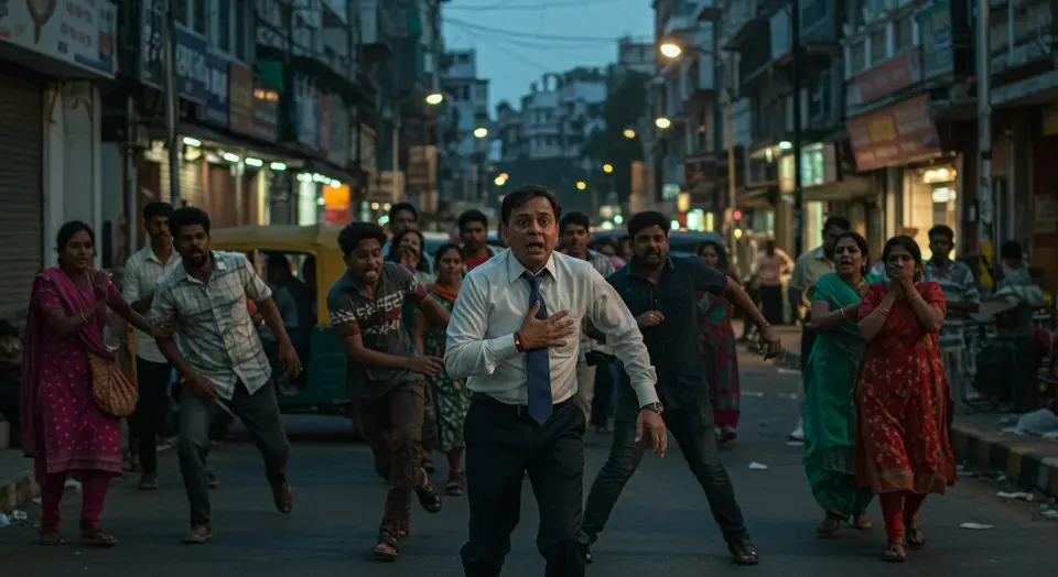 हैदराबाद में दहशत: बिजनेसमैन की सरेआम चाकू मारकर हत्या; तीन दिन पहले महिला का मर्डर और चोरी