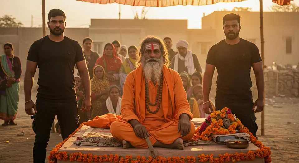 सिरसा के हांडीखेड़ा बाबा का विवाद: कबाड़ी से हेयर ड्रेसर और फिर झाड़-फूंक का काम, ग्रामीणों के विरोध पर तैनात किए बाउंसर