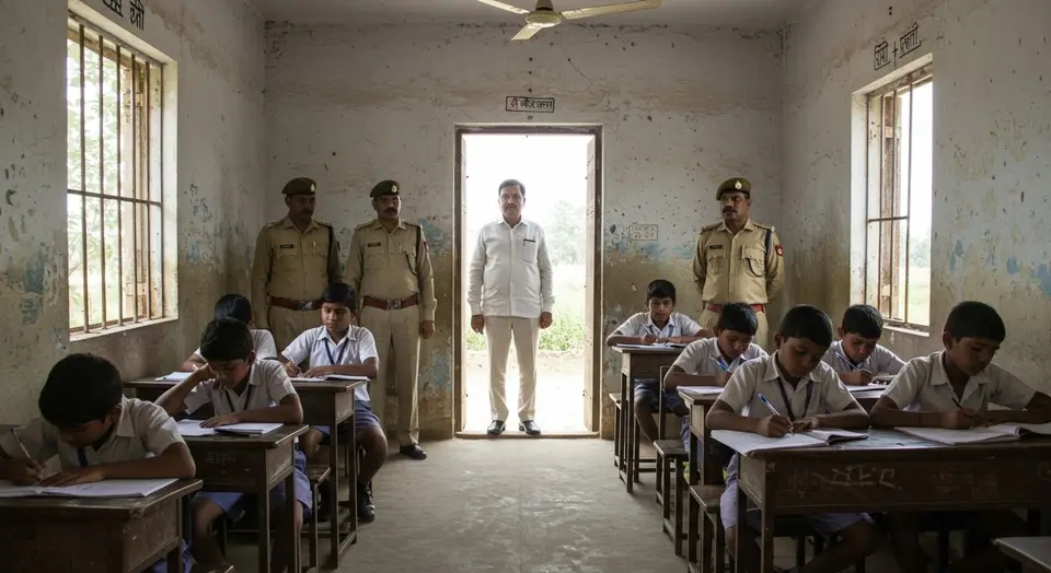 सीतापुर के विवादित स्कूल में SDM और पुलिस की मौजूदगी में शुरू हुई पढ़ाई, बच्चों के बेहोश होने का क्या है मामला?