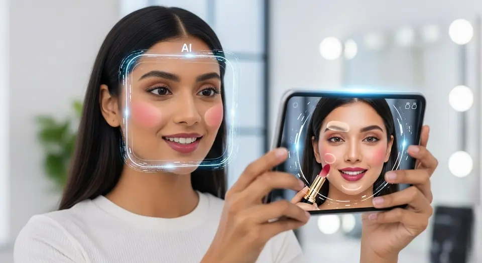 गूगल का नया एआई टूल: अब फाउंडेशन, लिपस्टिक और ब्लश के लिए वर्चुअल ट्राई-ऑन से बचें महंगे मेकअप खर्च