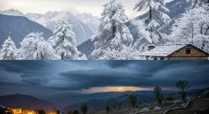 हिमाचल: ऊंचे क्षेत्रों में बर्फबारी के आसार, निचले इलाकों में आंधी-तूफान की चेतावनी; शिमला से ठंडी हुई ऊना-धर्मशाला की रातें