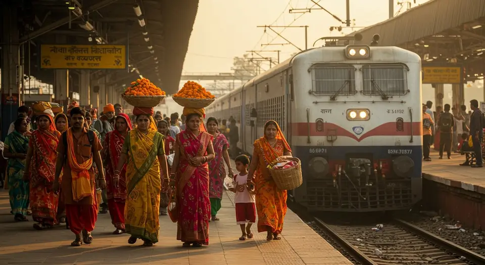 छठ महापर्व के लिए रेलवे ने कमर कसी, बुधवार को अतिरिक्त ट्रेनों की घोषणा; यात्रियों को बड़ी राहत