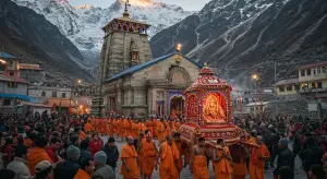 आज बंद होंगे केदारनाथ के कपाट, गर्भगृह की पूजा संपन्न:55 किलोमीटर की यात्रा कर बाबा पहुंचेंगे उखीमठ, इस साल 17 लाख से ज्यादा श्रद्धालु पहुंचे