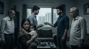 बेटे संग 7वीं मंजिल से कूदी नर्स की कहानी:ससुरालवालों ने 5 लाख मांगे, पिता समझाने पहुंचे तो जलील किया; पति-ससुर गिरफ्तार