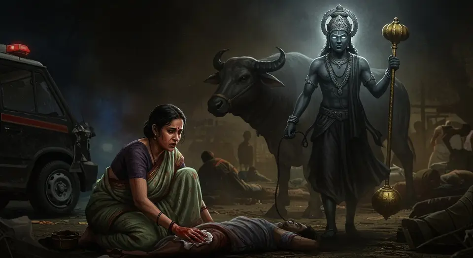 दूसरों का खून पोंछ रही थी महिला, फिर अचानक सामने खड़ा मिला ‘यमराज’!