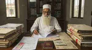 यूपी में बड़ा खुलासा: ब्रिटिश नागरिक मौलाना को सालों तक मिलती रही शिक्षक की तनख्वाह, अब पेंशन पर फैसला