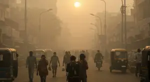 गाजियाबाद देश का तीसरा सबसे प्रदूषित शहर, लोनी की हवा बनी सबसे ज़हरीली; AQI गंभीर श्रेणी के करीब