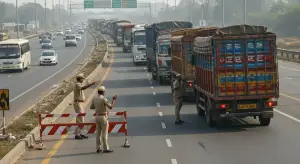 आगरा-दिल्ली हाईवे पर भारी वाहन प्रतिबंधित: जानें नया रास्ता और यात्रियों पर असर