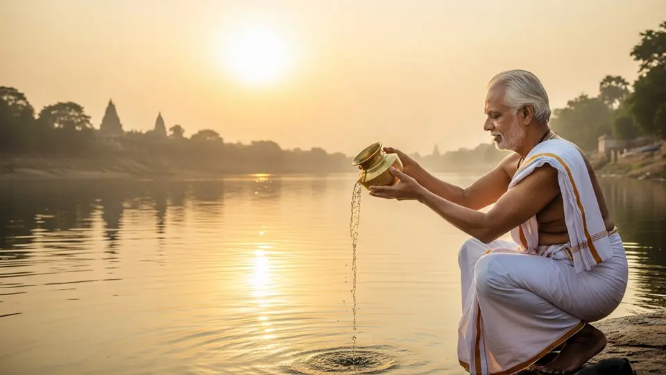 तर्पण क्या है जानें पितृ पक्ष में इसका महत्व और विधि