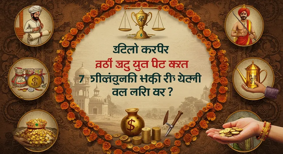 धर्मानुसार धन प्राप्ति के 7 प्रकार कौन से हैं?