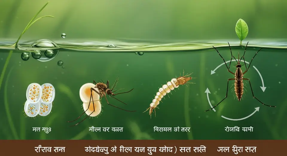 मच्छर का जीवन चक्र क्या है और बीमारियाँ कैसे रोकें