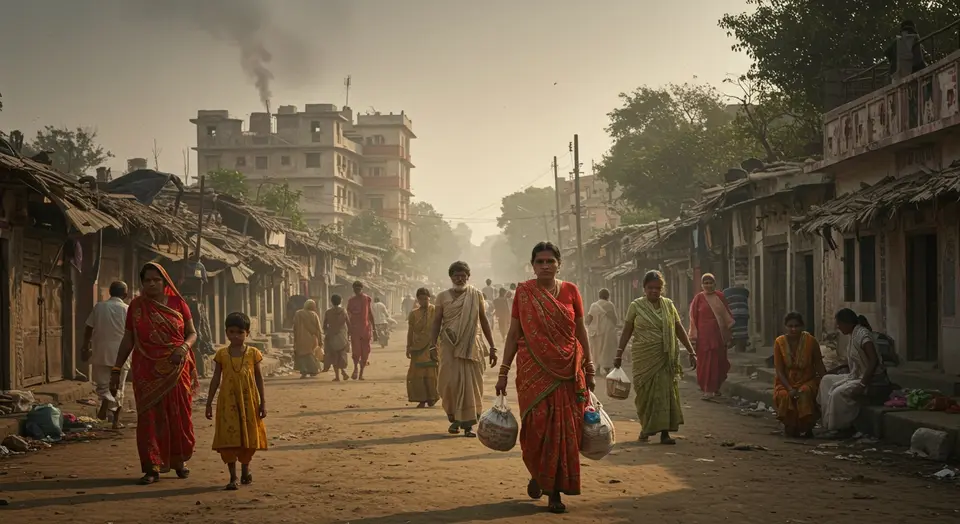 भारत में निर्धनता कारण प्रभाव और प्रमुख चुनौतियाँ