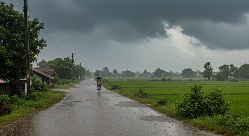Heavy Rain Havoc in UP! Severe Rain Alert for These Districts Today; Monsoon Trough Shifts Towards Terai.
