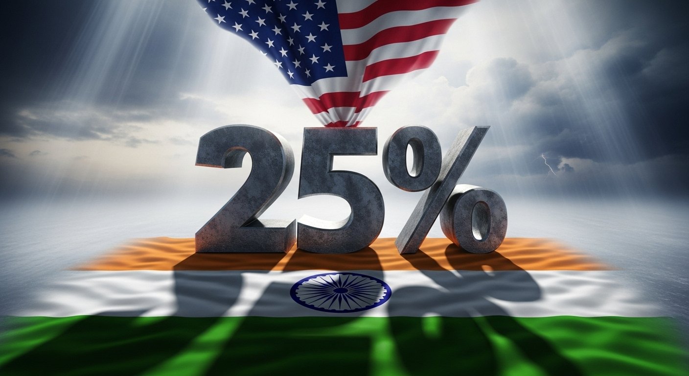 US Announces 25% Tariffs on India: Duties and Penalties From August 1st, Trump Says 'All Not Well Between The Two Countries'