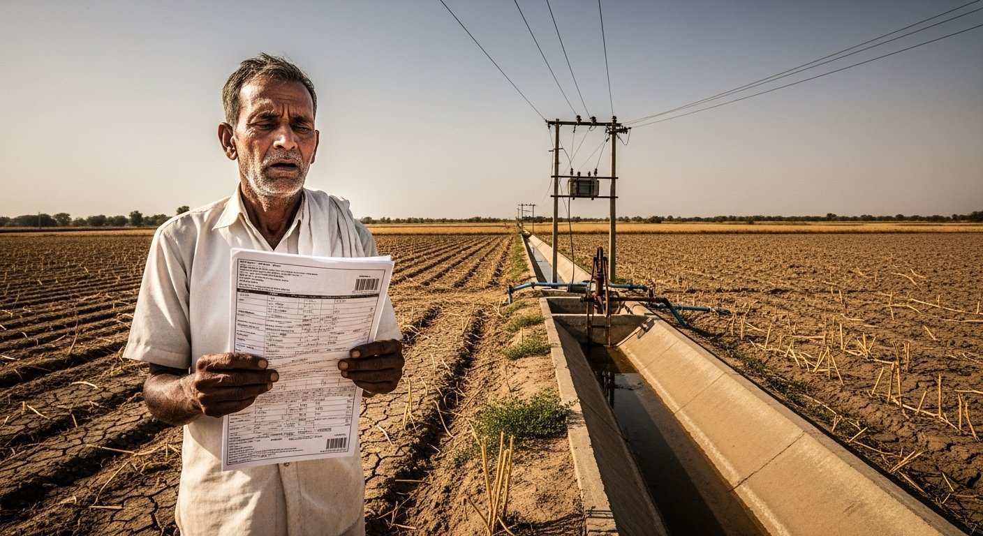 Bizarre in Bareilly! No Tubewell Connection for Ten Years, Farmer Gets ₹1.46 Lakh Bill