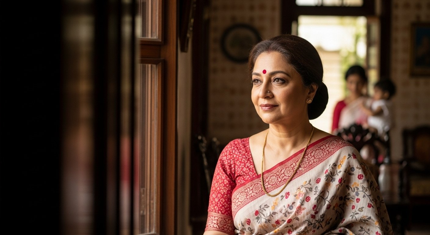 41-Year-Old Unmarried Bengali Actress: Younger Sister Already a Mother, Debate Erupts Over Changing Social Norms