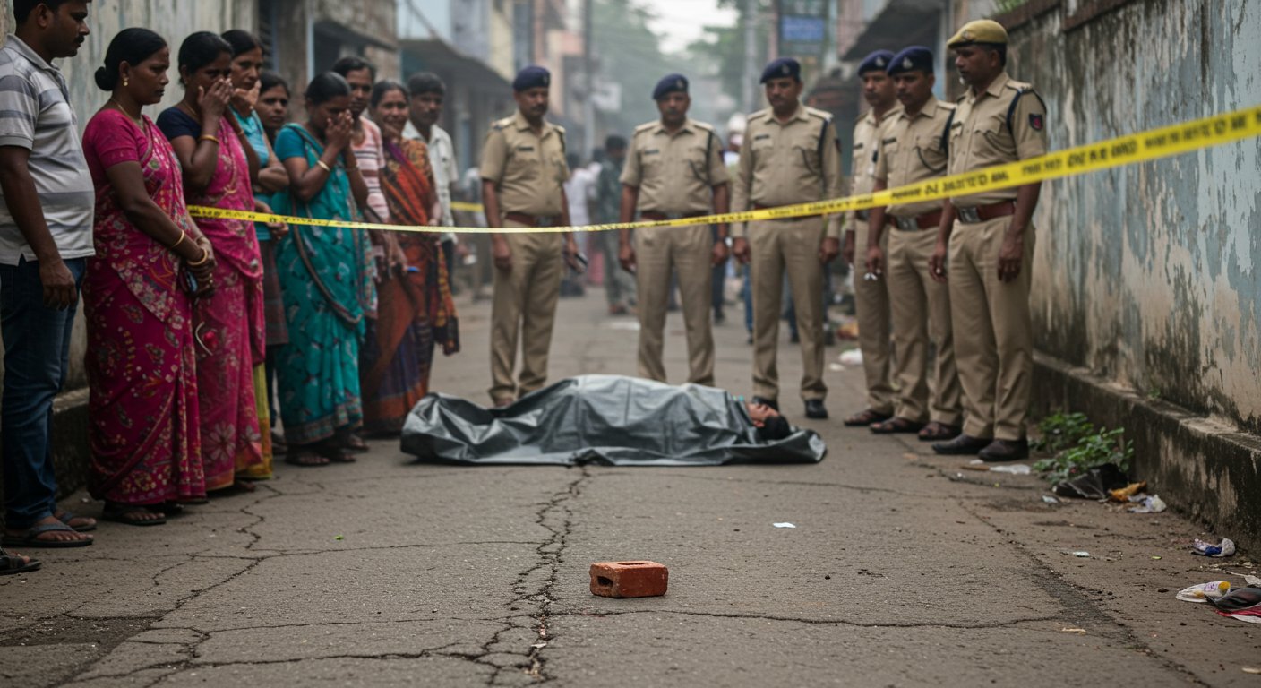 Brutal Murder of BJP Leader in Budaun: Crushed to Death with a Brick; Area Residents Stunned