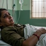 UP: Blood shed in husband-wife dispute, wife shot, then husband committed suicide; woman hospitalized.