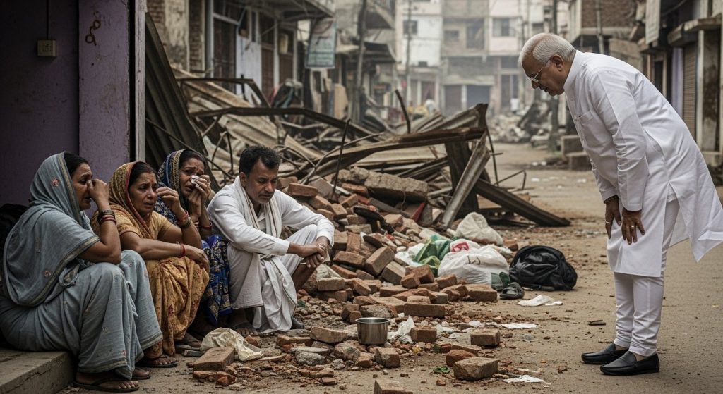 Tragic End to Encroachment Drive in UP: Businessman Dies By Suicide, Deputy CM Promises Justice