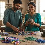 Delhi Couple Gives New Life to Plastic Pen Waste, Sets Example in Environmental Protection