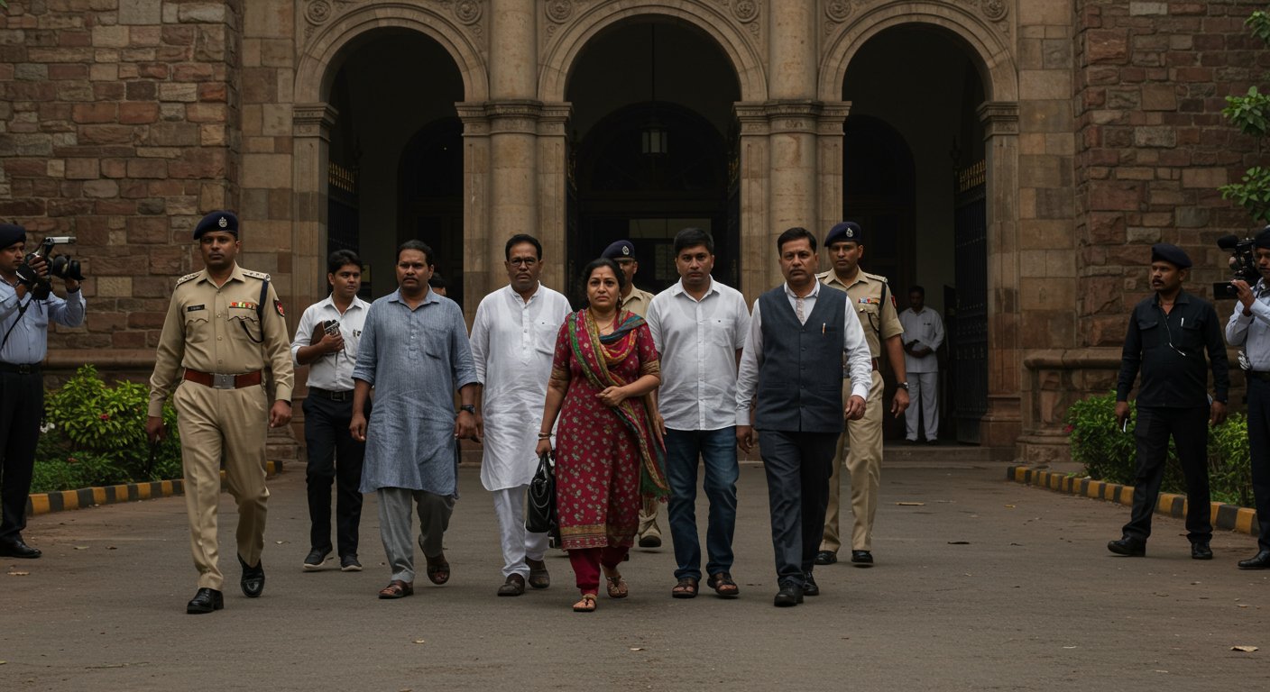 Malegaon Blast Case Verdict Shortly: 7 Accused, Including Former BJP MP Pragya Thakur and Colonel Prasad, Reach Court; 6 Killed in Blasts