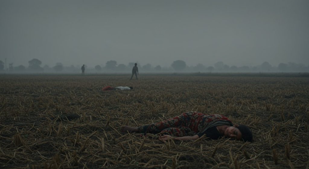 Spine-Chilling Double Murder in Bijnor: Couple's Bodies Found in Field with Mysterious Neck Marks, Area in Sensation