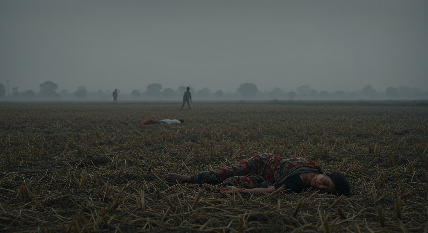 Spine-Chilling Double Murder in Bijnor: Couple's Bodies Found in Field with Mysterious Neck Marks, Area in Sensation