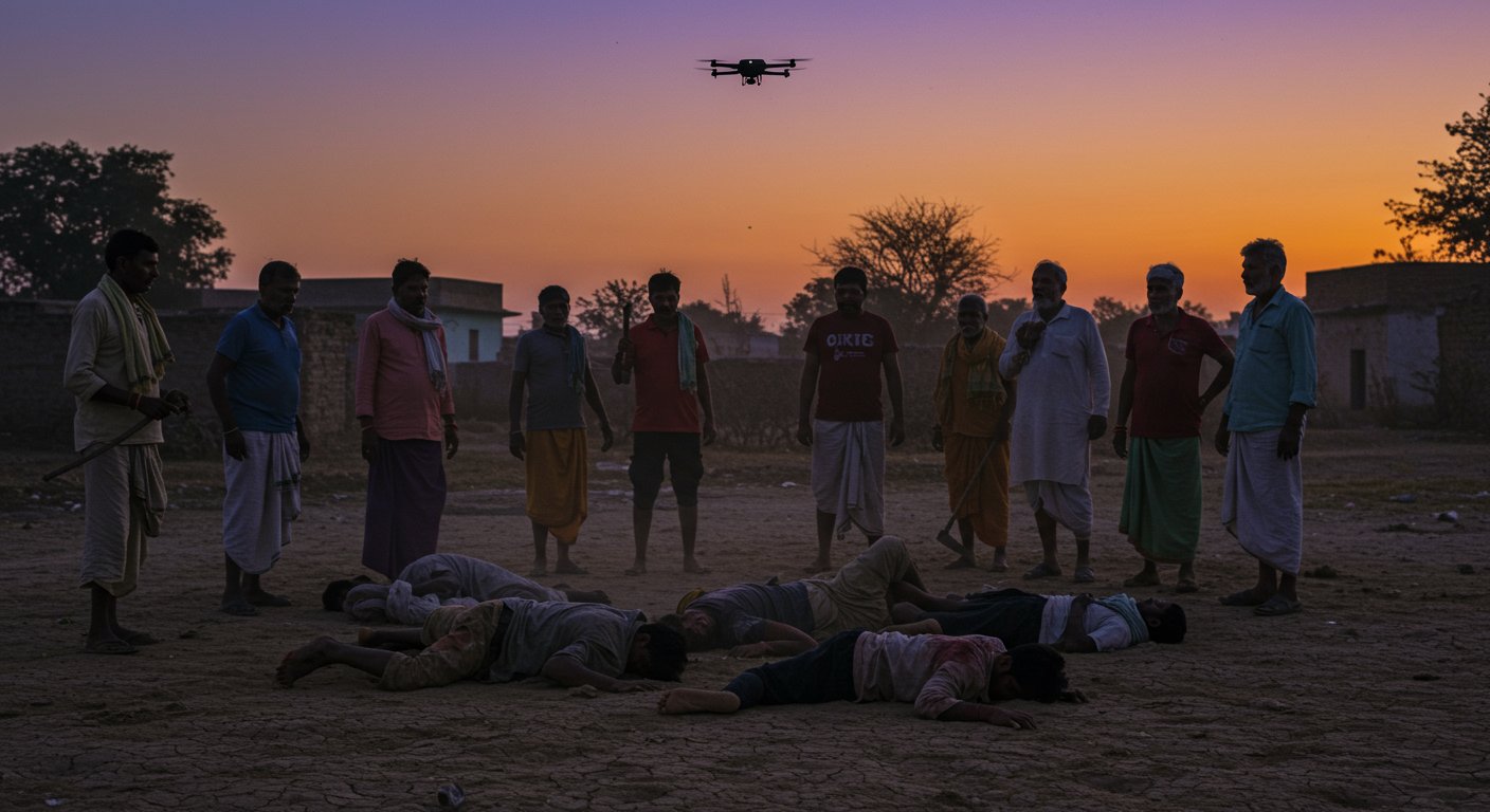 UP: Drone fear sparks superstition, four brothers brutally beaten after being mistaken for thieves; now a viral letter amplifies panic.