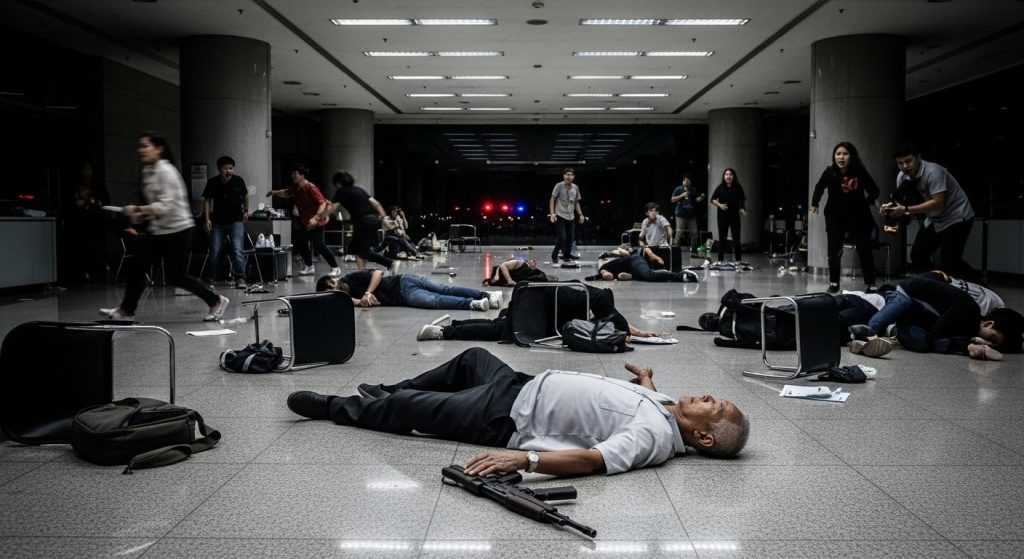 Elderly Man Opens Fire in Bangkok, Thailand: 6 Dead, 3 Injured; Attacker Shoots Himself